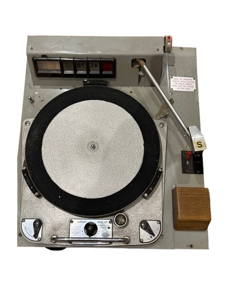 Garrard 301 BBC broadcast transcription turntable with tonearm, sold at London Camera & Antique Auction Ltd